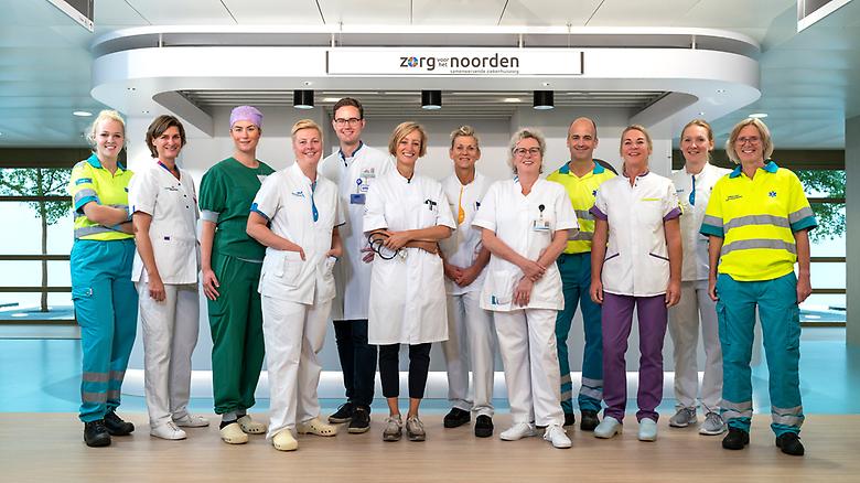  Zorgverleners van negen ziekenhuizen en drie ambulancediensten uit Drenthe, Friesland en Groningen